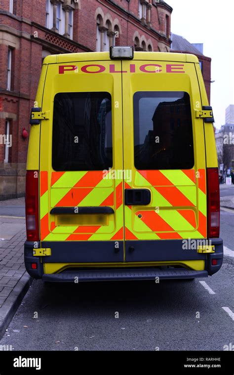 Yellow Police Vans Hi Res Stock Photography And Images Alamy