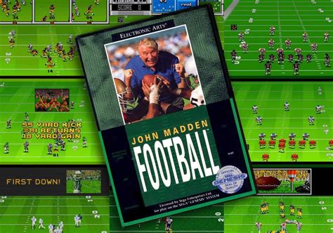 Madden Football History and EA's Other Notable Genesis Football Games ...