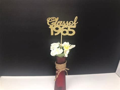 Class Of 1965 Class Reunion Centerpiece 55 Years Class Anniversary