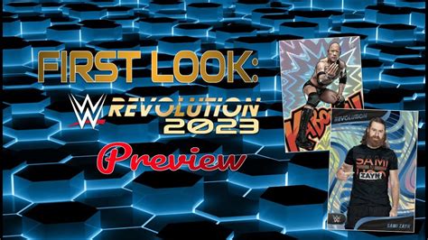 First Look Panini Revolution Wwe Preview Kaboom Is Coming To