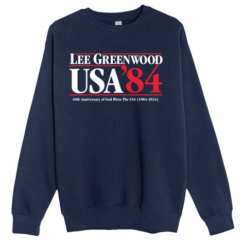 Lee Greenwood ’84 Crewneck Sweatshirt | Lee Greenwood