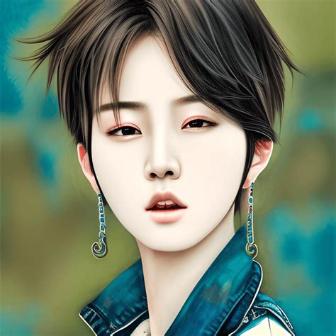 Kpop Portrait · Creative Fabrica