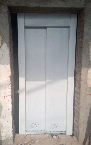 Mild Steel Sliding Door Passenger Elevator With Machine Room Maximum