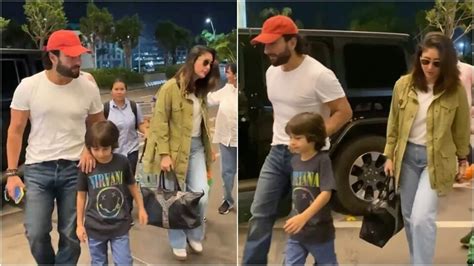 Kareena Kapoor, Saif Ali Khan with Jeh and Taimur jet off for next ...