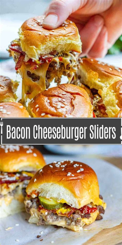 Bacon Cheeseburger Sliders Recipe Home Made Interest