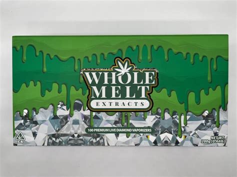 Disposable Whole Melt Extracts