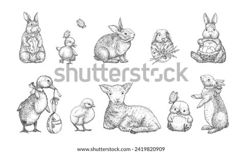 Rabbit Duck Sketch: Over 1,151 Royalty-Free Licensable Stock ...