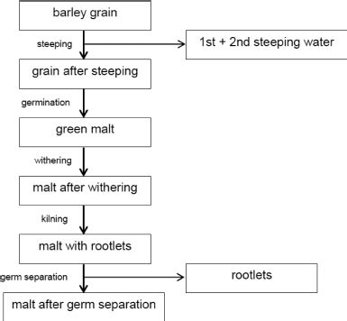 Key steps in the malting process. | Download Scientific Diagram