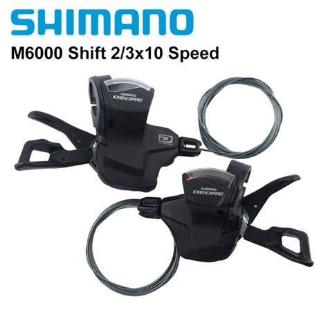 Shimano Deore M6000 Shifter MTB Mountain Bike Left Shifter 2 3 Speed