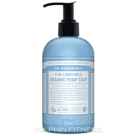 Dr Bronner S In Baby Mild Organic Pump Soap Ml