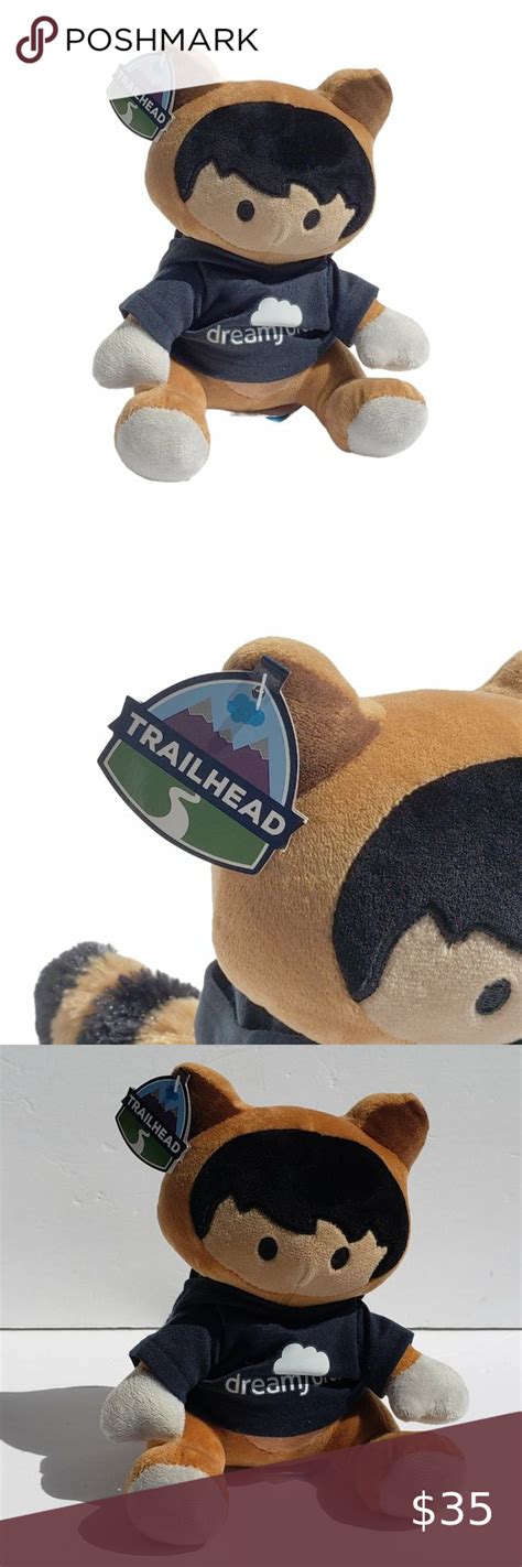 Salesforce Trailhead Mascot Astro 8" Stuffed Plush Raccoon New With Tag ...