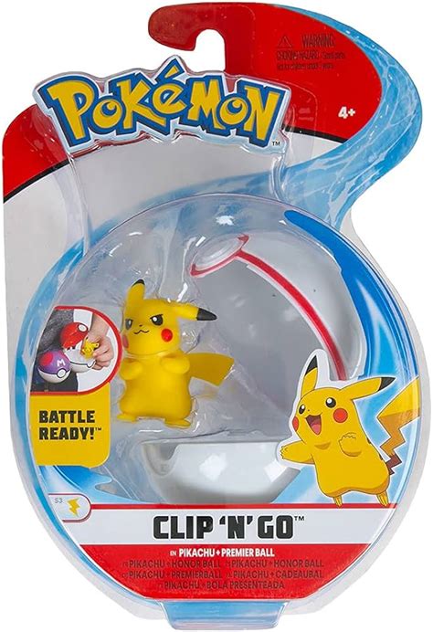 Pok Mon Clip N Go Pikachu Pok Ball Enth Lt X Cm Figur X