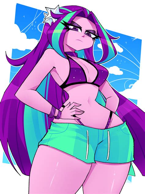 Suggestive Artist Xan Gelx Aria Blaze Equestria Girls G