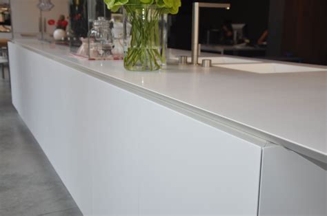 Handleless Kitchens Work Best With A Sharks Nose Worktop Edge Profile