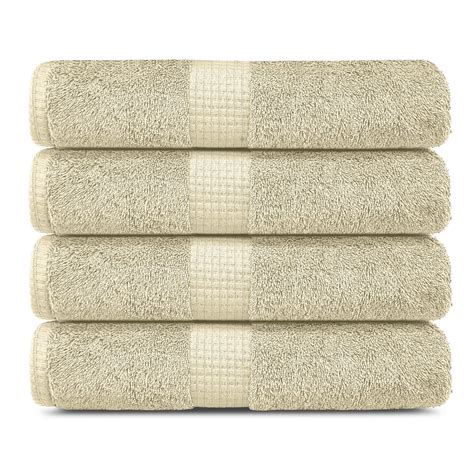 Lavish Touch 4 Piece 100 Cotton Bath Towel Set Wayfair