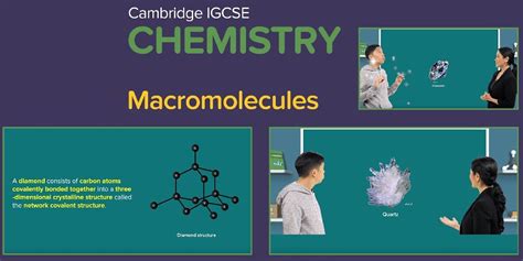 Solution Macromolecues Giant Covalent Structure Gcse Igcse O Level Classified Past Paper 2