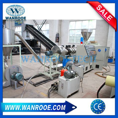 Pvc Granulator Machine Wanrooetech