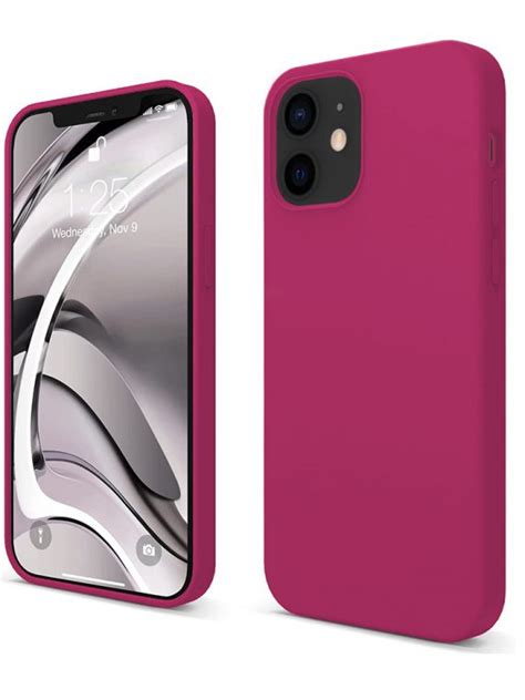 Etui do iPhone 12 silikonowe z mikrofibrą premium soft touch zieleń