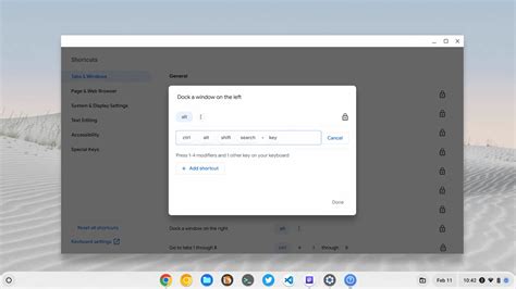 ChromeOS 111 Shows A Complete Look At Custom Keyboard Shortcuts