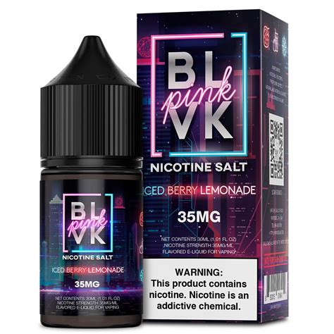 BLVK Iced Berry Lemonade 30ML In Pakistan BLVK Iced Berry Lemonade