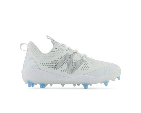 New Balance CompV3 White Baseball Cleats | Better Baseball | Better ...