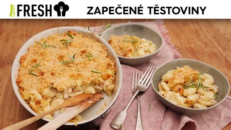 Prima FRESH Zapečené těstoviny se šunkou a sýrem podle Pohlreicha