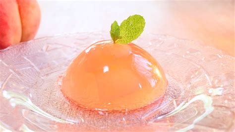 桃ゼリーの作り方【コンポートのシロップを使ったレシピ】 Jelly Of Peach Recipe｜coris Cooking Youtube