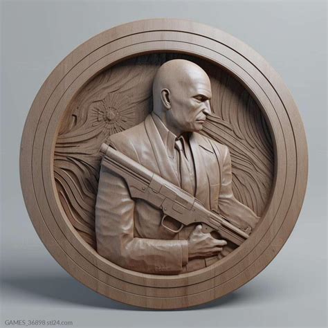 Games Hitman 2 Silent Assassin 2 Games36898 3d Stl Model For Cnc