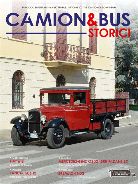 Numero 8 Settembreottobre 2021 Camionandbus Storici