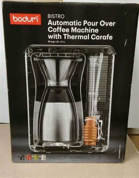 Bodum Bistro Automatic Pour Over Coffee Machine With Thermal