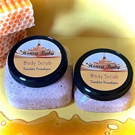 Honey Sugar Scrub - Etsy