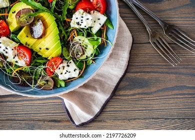 63 Green Salad With Manouri Cheese Images, Stock Photos & Vectors ...