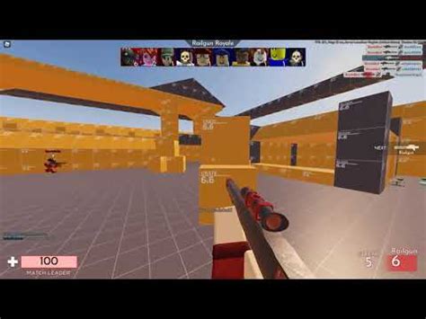 Roblox Arsenal Matrix Railgun Royale Wr S Youtube