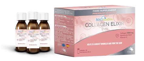 Collagen Elixir 5000mg Shots Masenz Group