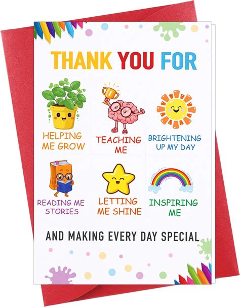 Whatsign Teacher Appreciation Cards Teacher Thank You