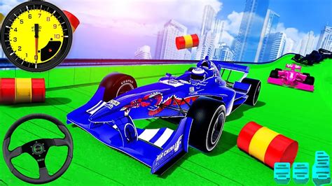 Formula Car Racing Stunts 3D Impossible Car Mega Ramp Simulator 2024