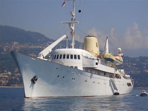 Aristotle Onassis former yacht now refurbished and renamed the ...