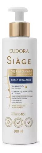 Eudora Shampoo Siàge Dermo Hair Scalp Rebalance 300ml MercadoLivre