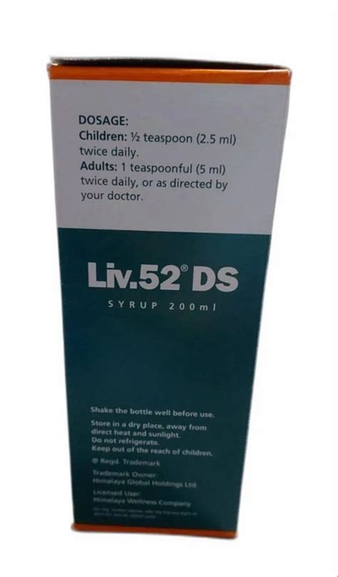 Himalaya Liv Ds Syrup Ml At Rs Bottle Ganjipeth Nagpur