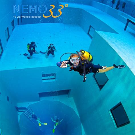 Nemo33 Het Diepste Duikzwembad Ter Wereld In Brussel Visit Brussels