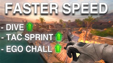 How To Get Better Movement In Mw Dolphin Dive Tac Sprint Ego Chall