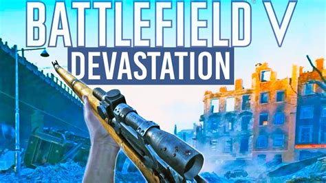 The Best Urban Map Battlefield 5 Devastation Gameplay Youtube