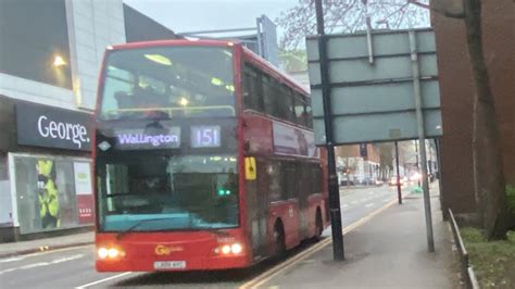 Dennis Trident Optare Olympus London General DOE52 LX09AYC Route 151