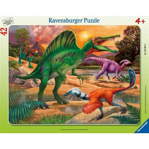 Palapeli Palaa Kehys Dinosaurukset Ravensburger Muovi Ja Lelu