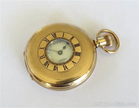 Antiques Atlas Antique Waltham Bartlett Half Hunter Pocket Watch