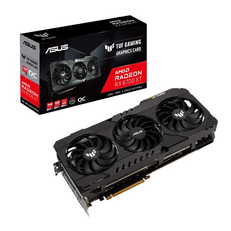 Buy Asustuf Gaming Amd Radeon Rx 6700 Xt Oc Edition Graphics Card Amd R