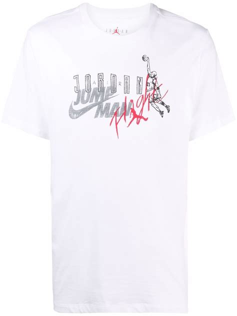 Nike logo-print T-shirt - Farfetch