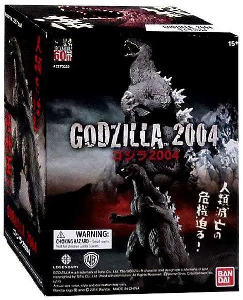 Godzilla Shokugan Godzilla Mini Figure 2004 Bandai Japan Toywiz