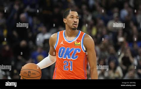 Oklahoma City Thunder Guard Aaron Wiggins During An Nba Basketball Game