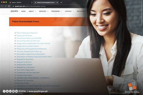 Patent request forms for applicant/agents now downloadable at IPOPHL ...
